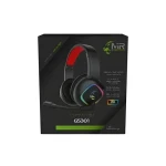MediaRange MRGS301 černo-červená / Herní sluchátka s mikrofonem / 7.1 Surround / USB / LED podsvícení (MRGS301)