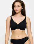 Dámská podprsenka Amourette W01 - BLACK - černá 0004 - TRIUMPH BLACK 90C