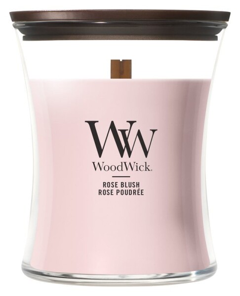 Vonná svíčka ve skle střední Rose Blush