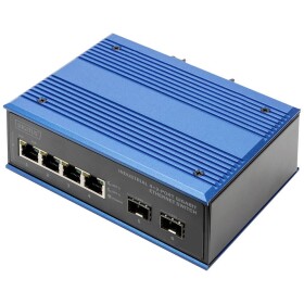 Digitus DN-651148 průmyslový ethernetový switch, 4x2 porty, 10 / 100 / 1000 MBit/s