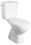 AQUALINE - MIGUEL WC kombi, dvojtlačítko 3/6l, spodní odpad, bílá LC2258