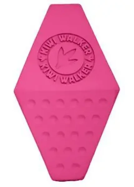 Kiwi Walker Octaball Maxi růžová / Gumová hračka pro psy / S otvorem na pamlsky / 14,5 cm (RUB-244)