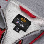 New Era Pánská bunda San Francisco 49ers NFL Alpha Industries MA-1 Full-Zip Fleece Velikost: L