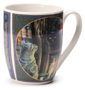 Porcelánový hrnek 300ml - Kočka: Kouzelný krámek