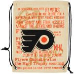 FOCO Vak Philadelphia Flyers NHL Historic Canvas Drawstring