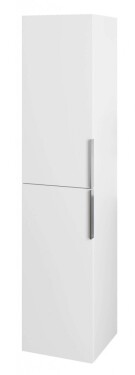 Kielle - Idolio Vysoká skříňka závěsná 155x35x35 cm, lesklá bílá 50224010