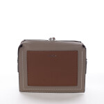 Moderní dámské crossbody a psaníčko María, tmavě béžové