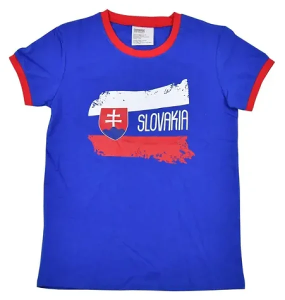 SPORTTEAM Fan. triko SR 1 dětské vel. 158/164 / Tričko / 100% bavlna