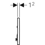 GEBERIT Ovládací tlačítko 115.893.KJ.1