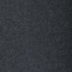 Židle jidelní, šedá látka, černá kovová noha