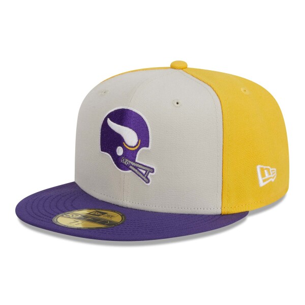 New Era Pánská kšiltovka Minnesota Vikings NFL Historic 2023 Sideline 59FIFTY Fitted Velikost: 7 5/8