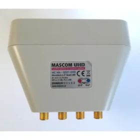 AB-COM Mascom Monoblock 4,3 Quad / LNB konvertor / MC M4-QS03 (MASCOM QUAD 4,3)