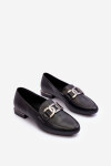 Dámské mokasíny s ozdobou černá Camilena 36