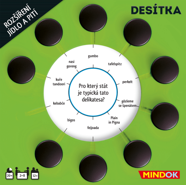 Desítka: Jídlo a pití (rozšíření) - Martinex