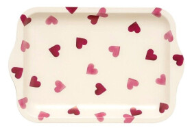 Tác plechový malý Emma Bridgewater - Pink Hearts