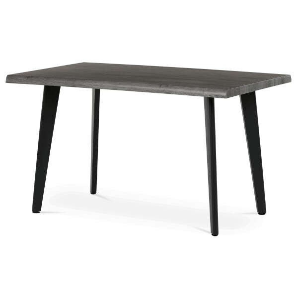 Jídelní stůl 130x80cm, mdf, šedý dub, HT-F4413 GREY