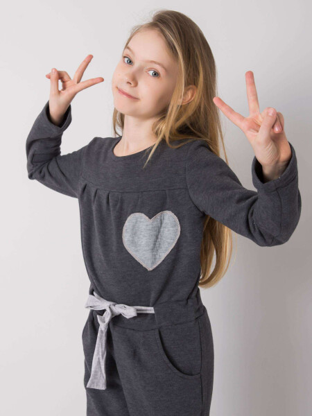 Dětská kombinéza KIDS model 15246854 - FPrice Velikost: 98/104, Barvy: tmavě šedá