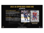 Hokejové Karty NHL 2025-26 Upper Deck Series 1 Tin Box