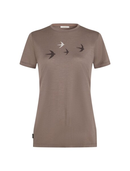 ICEBREAKER Wmns Mer 150 Tech Lite SS Tee Bird Transit, Porcini velikost: S