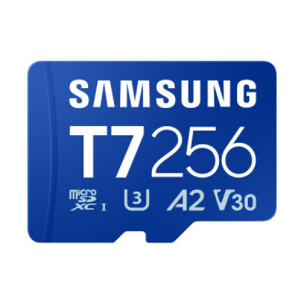 Samsung micro SD karta T7 - 256GB + USB adaptér EDF_499317