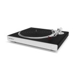 Victrola VPT-2500-BSL-INT Hi-Res stříbrná / Gramofon / 2 rychlostní / BT / RCA / předzesilovač (5060647651046)