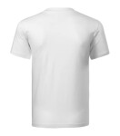 Base tričko unisex bílá 00 (brand label) 2XL