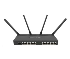 MikroTik RouterBOARDRB RB4011iGS+5HacQ2HnD-IN, quad-core 1.4GHz CPU,1GB RAM,10xLAN,1x SFP+, Wi-Fi 2.4+5GHz (2033Mbps),L5 EDF_1017148