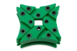 EKWB EK-Vardar X3M Damper Pack - Green 4 ks / anti-vibračni držák ventilátoru / pro EK-Vardar X3M (3830046996978)