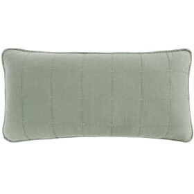 Ib Laursen Prošívaný povlak na polštář Pistachio 50 × 90 cm, zelená barva, textil