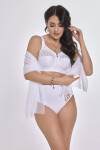 PODPRSENKA 586/BRASSIERE ZUZA 1 PROSTÁ PEARL WHITE 95 D