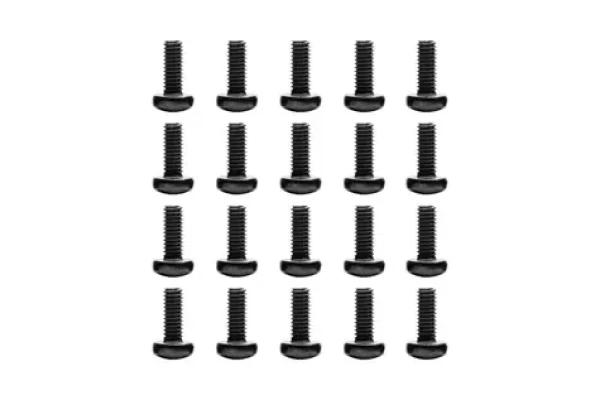 EKWB EK-Loop Phillips Head Screw Set M4x10mm - Black (20pcs) (3831109898000)
