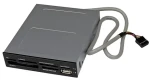 StarTech čtečka paměťových karet do 3,5" pozice černá / Čtečka paměťových karet / Interní / USB 2.0 (35FCREADBK3)