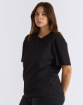 Tričko Organic Basics True Heavy Boxy Tee Black