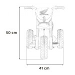 Mamido Dětská elektrická motorka Cross Honda CRF 450R zelená