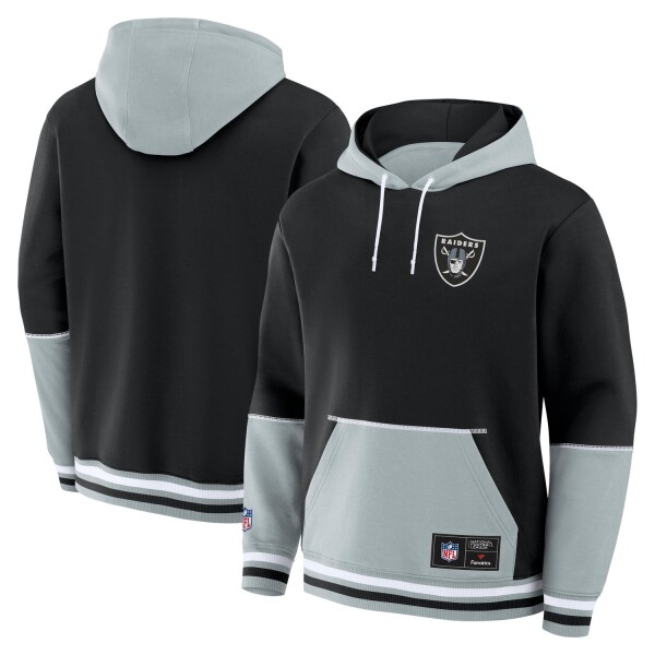 Fanatics Pánská mikina Las Vegas Raiders NFL Foundation Hoodie Velikost: S