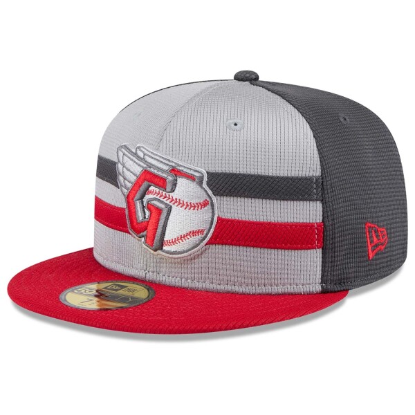 New Era Pánská kšiltovka Cleveland Guardians MLB Colorway 2025 Batting Practice 59FIFTY Fitted Velikost: 7 1/4
