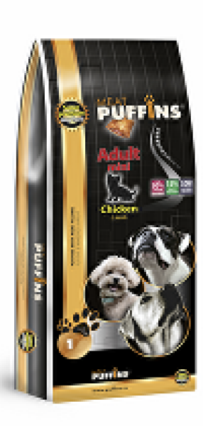 Puffins Dog Adult Yorkshire&Mini Chicken 1kg