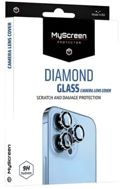 MyScreen Diamond Glass Pro Samsung Galaxy S25+ černá / Ochranné sklo fotoaparátu / Tvrzenost 9H (MD9678 DGCLC BLACK)