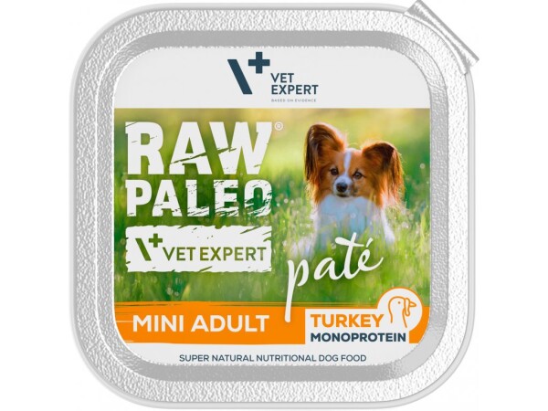 Raw Paleo Paté mini adult - paštika z krůtího masa 150g