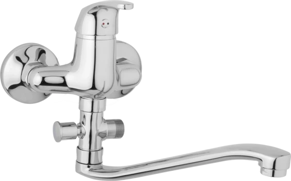 JB Sanitary Nástěnná umyvadlová a sprchová baterie SLIM, rozteč 100 mm A10 31 20