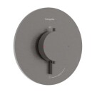 HANSGROHE - Ecostat Comfort S Sprchová baterie pod omítku, s termostatem, kartáčovaný černý chrom 33714340
