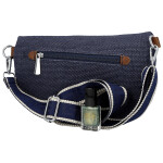 Trendy dámská textilní ledvinka Ayana, modrá