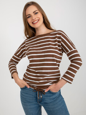 Halenka RV BZ 8566.94 bílo-hnědá M