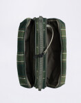 Topologie Bottle Sacoche Large Green Check Check Wool