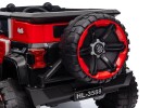 Mamido Elektrické autíčko Trust Adventure dvoumístné 12V | 2x25W červené