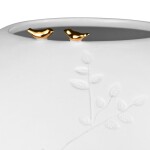 Räder Porcelánová váza Gold Birds, bílá barva, porcelán