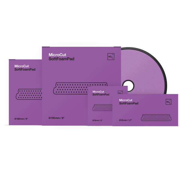 Koch Chemie Leštící kotouč Micro Cut měkký pěnový fialový Koch 150x25 mm 9998318 EG49998318