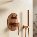 REA - Podomítková sprchová sada Venti Copper + BOX REA-P8712