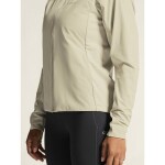 Běžecká bunda CRAFT ADV Essence Warm 2 - béžová Velikost textilu: L