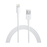 Apple originální datový kabel Lightning bílá 1m / bulk - bez krabičky (8592118064996)